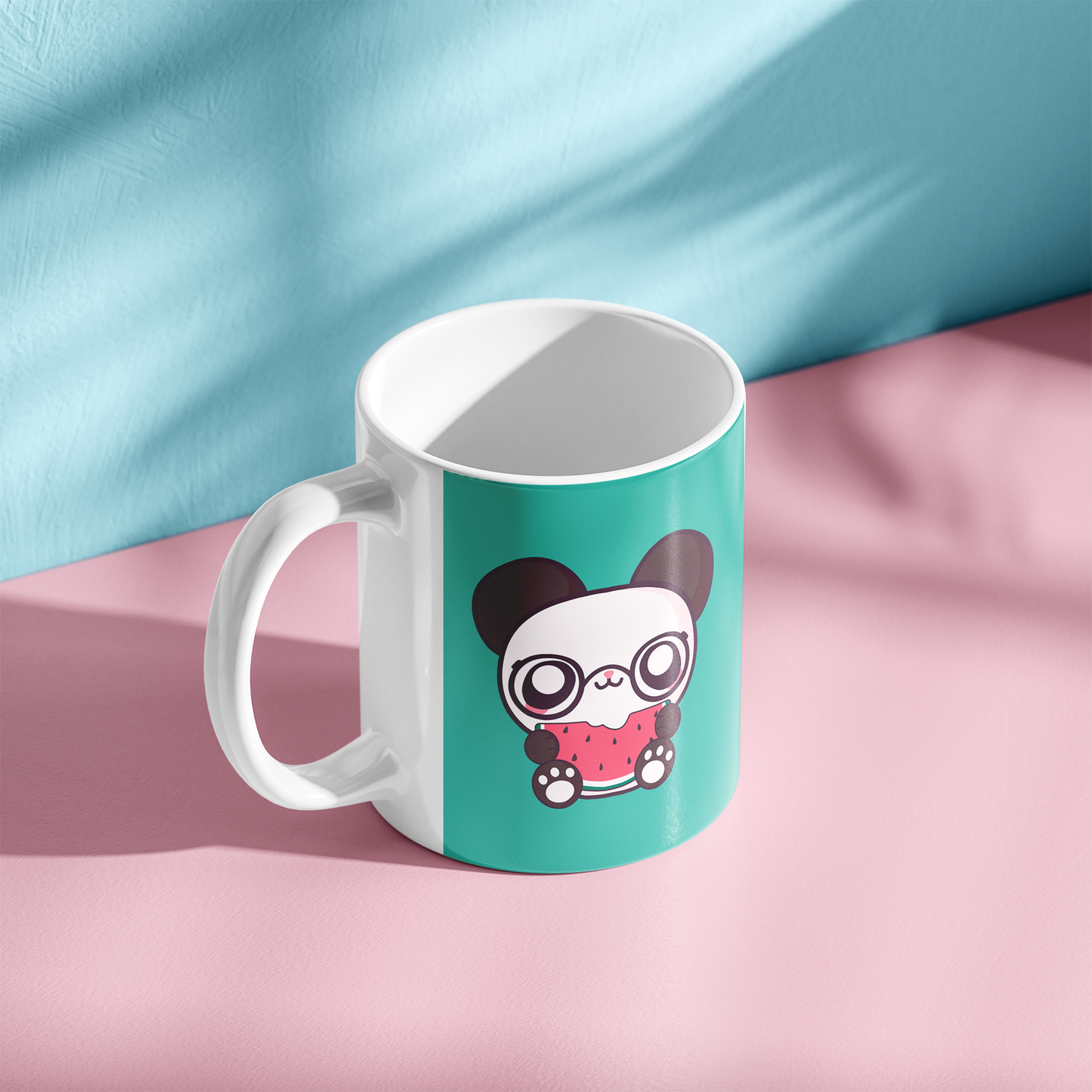 Pan-Ku, Mug, 11oz , bright green