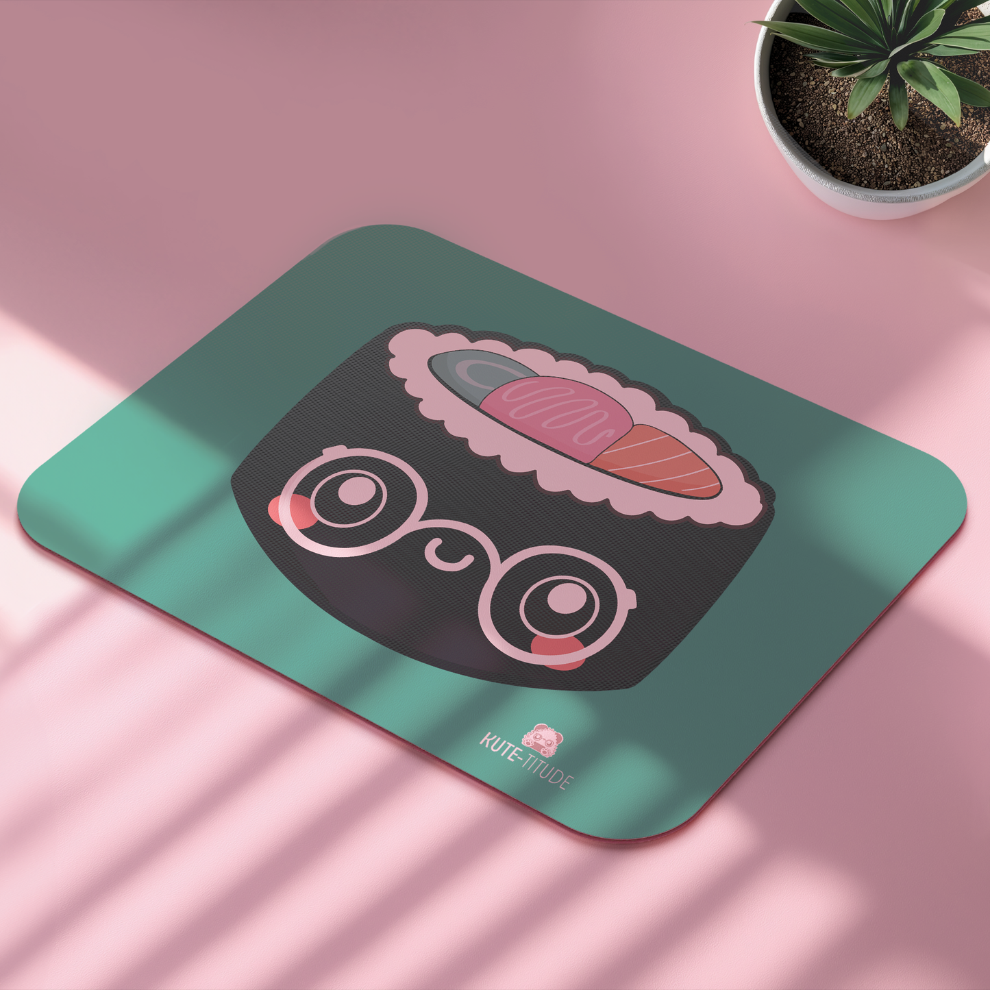 Su-Ku, Mouse Pad, bright green