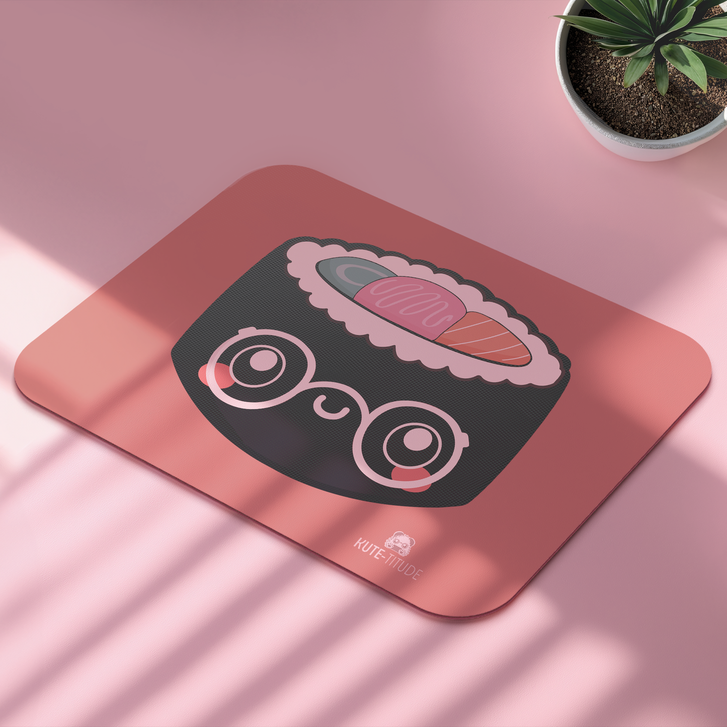 Su-Ku, Mouse Pad, coral