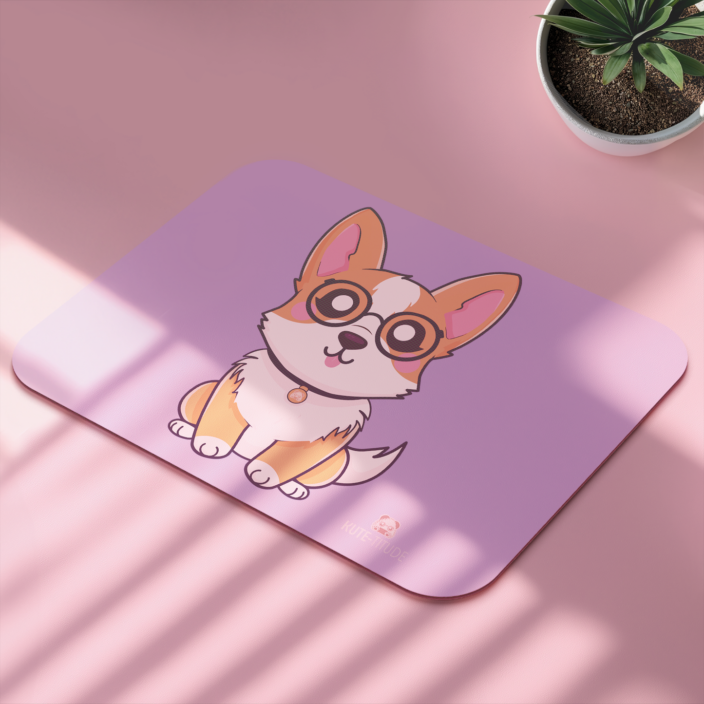 Co-Ku, Mouse Pad, body, purple