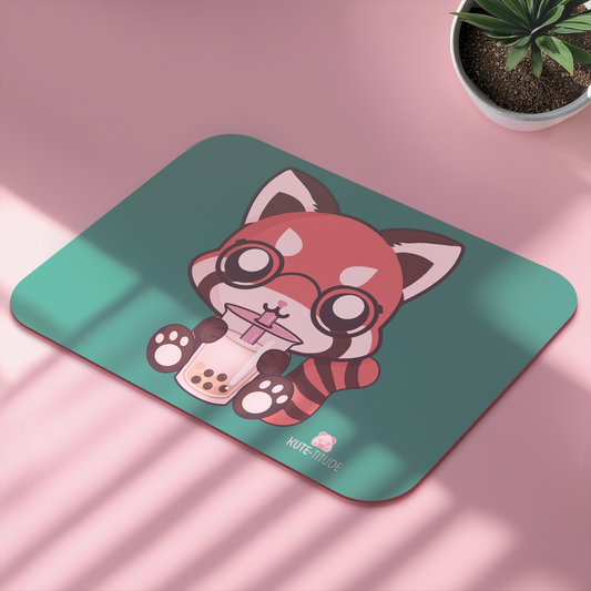 Re-Ku,  Mouse Pad, boba, bright green