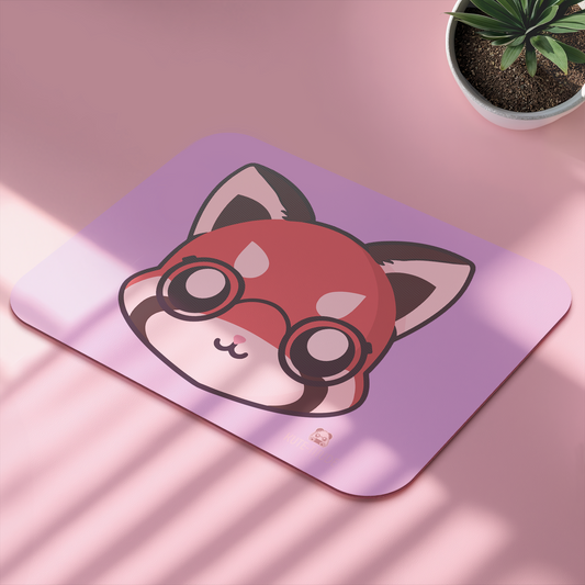 Re-Ku,  Mouse Pad, face, purple