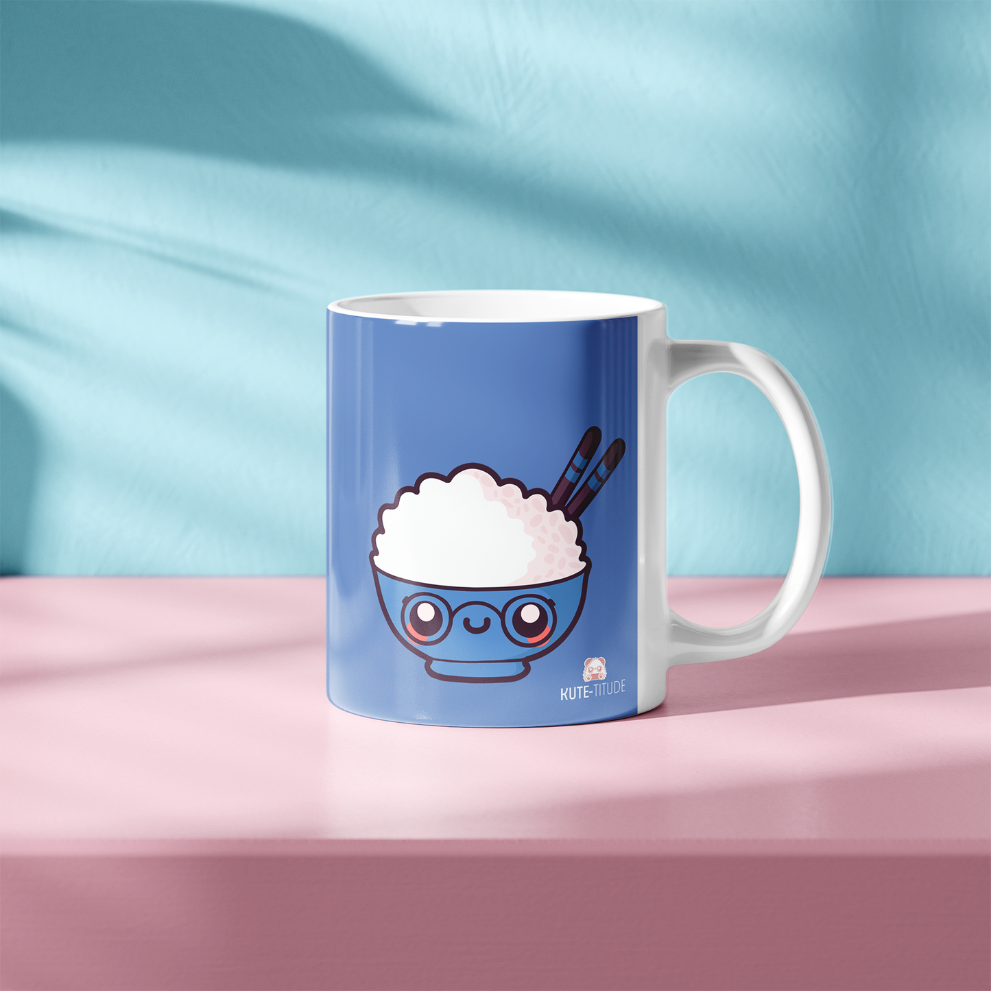 Nigi-Ku, So-Ku,Bo-Ku, Mug, 11oz, blue