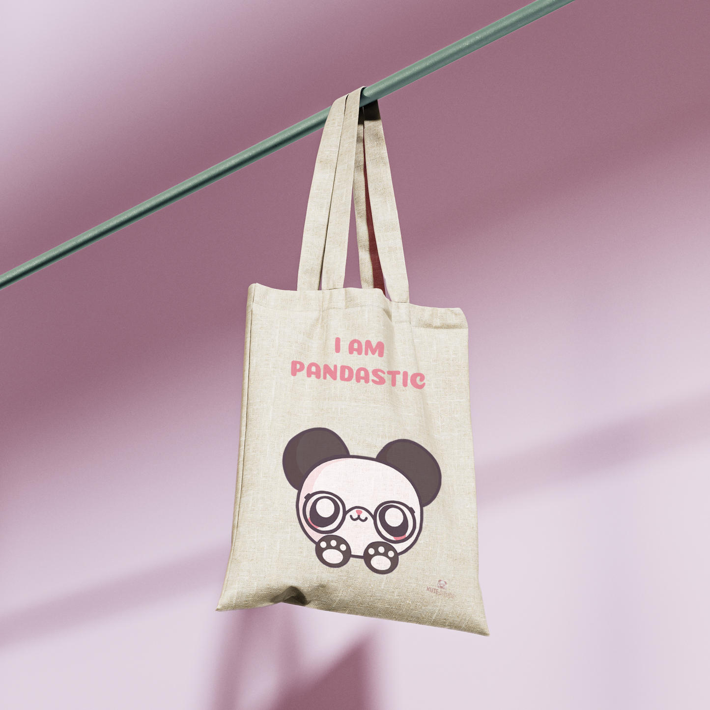 Tote bag  I am pandastic