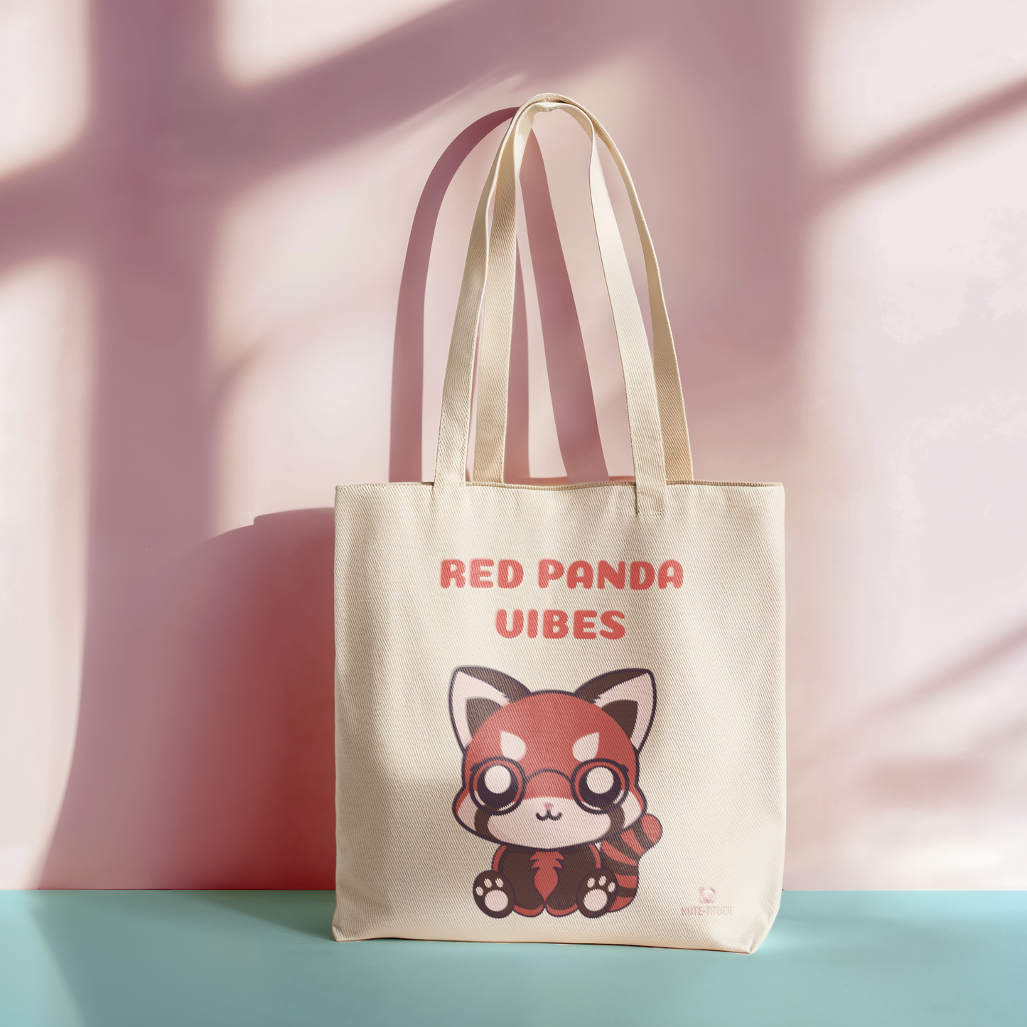 Tote bag Red panda vibes