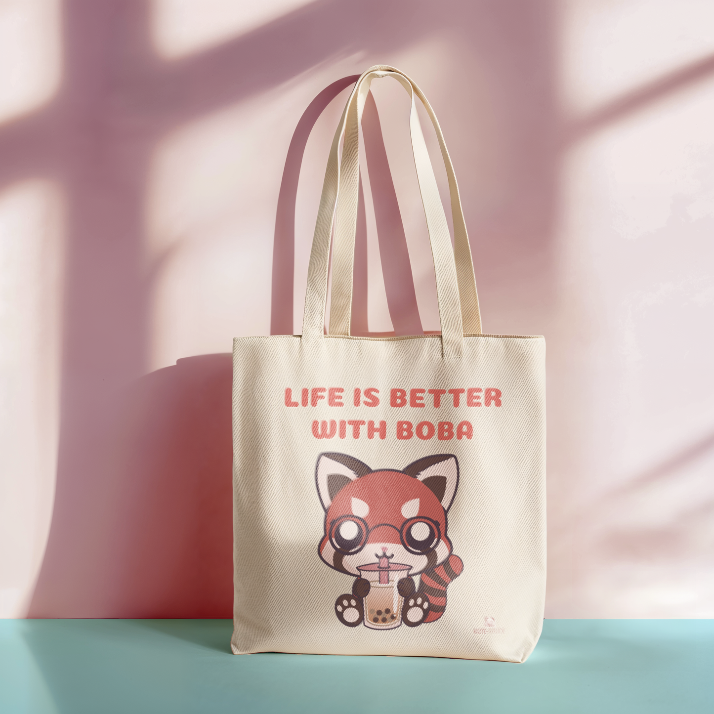 Tote bag Life is better with boba