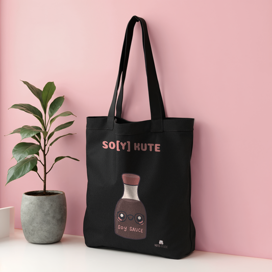 So-Ku, Organic Cotton Tote Bag, soy kute