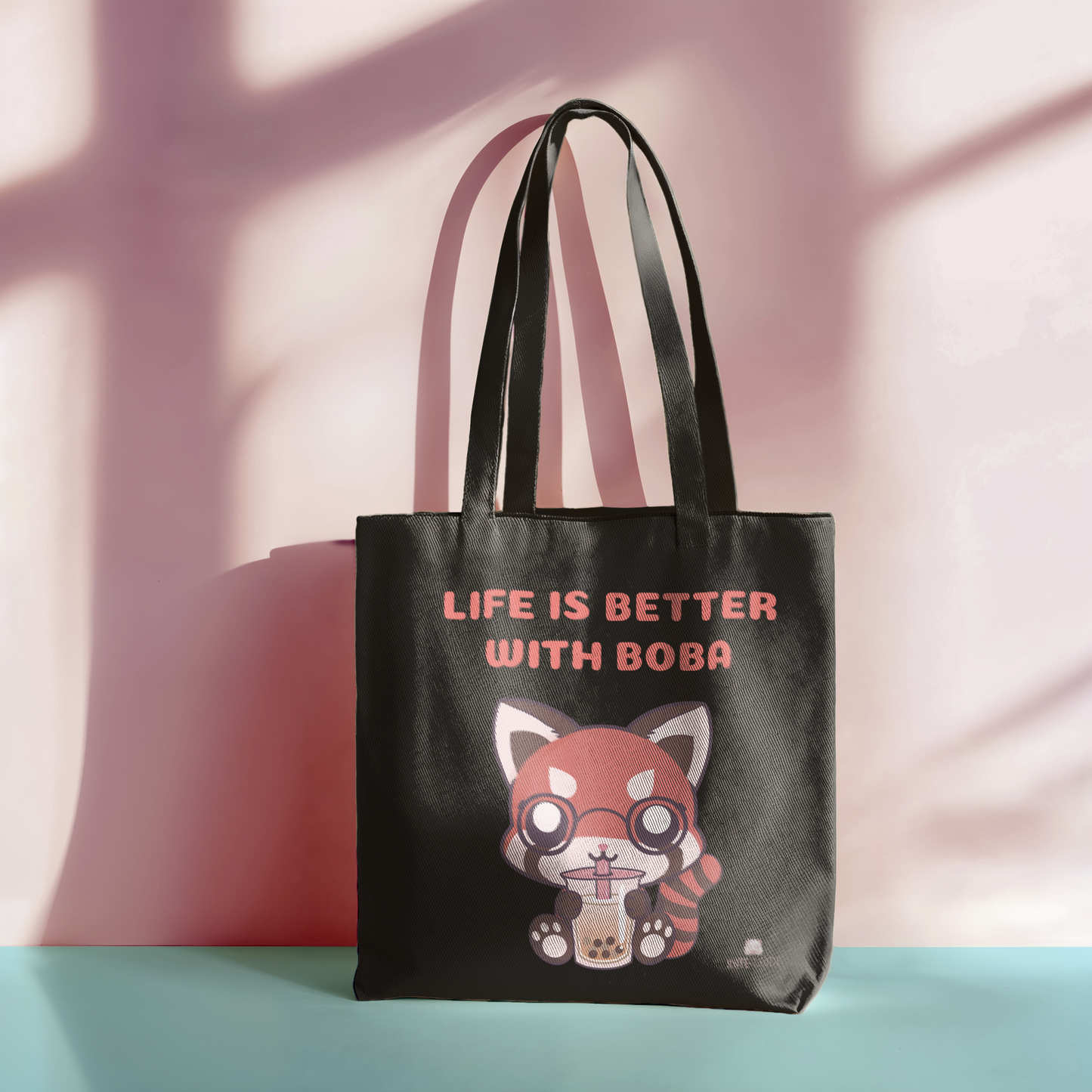 Re-Ku, Organic Cotton Tote Bag, boba