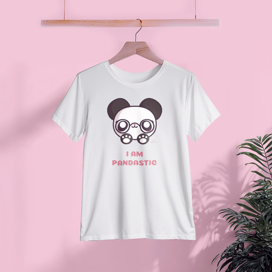 Pan-ku, Women's Softstyle Tee, pandastic